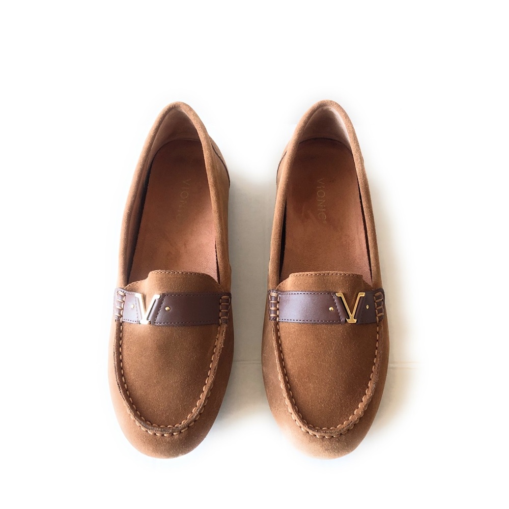 Vionic Hilo Mocassin Slip On Loafer Sz 12 Suede